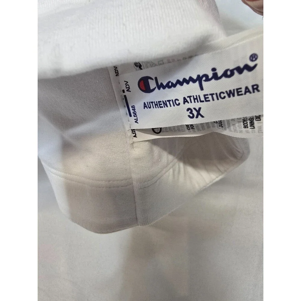 NWT Champion Womens White Moisture Wicking Racerback Sports Authentic Bra 3x